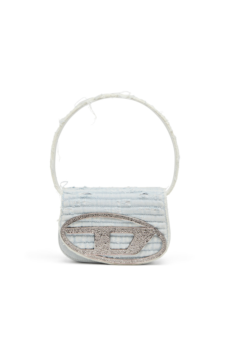 Levně Kabelka diesel 1dr shoulder bag ice denim