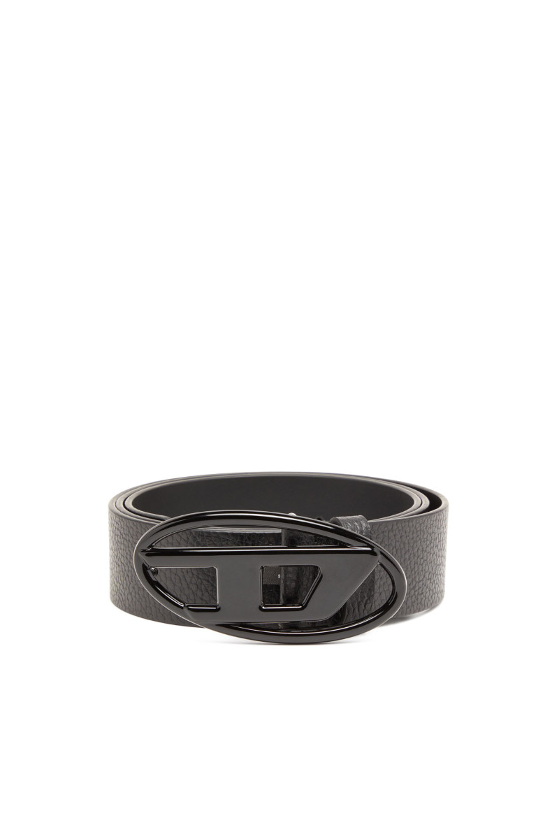 Opasok Diesel Oval D Logo B-1Dr Belt Black