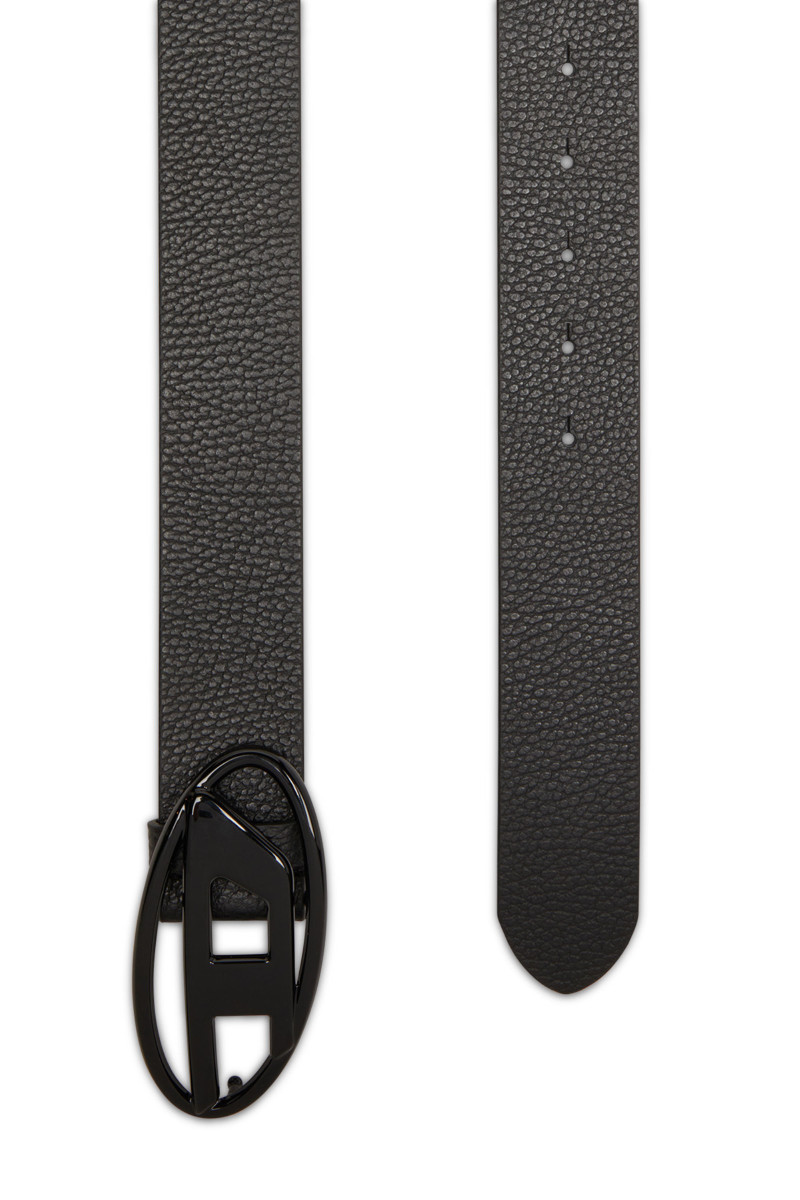Opasok Diesel Oval D Logo B-1Dr Belt Black