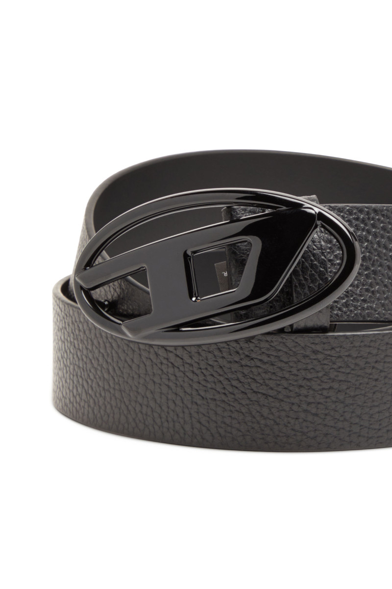 Opasok Diesel Oval D Logo B-1Dr Belt Black