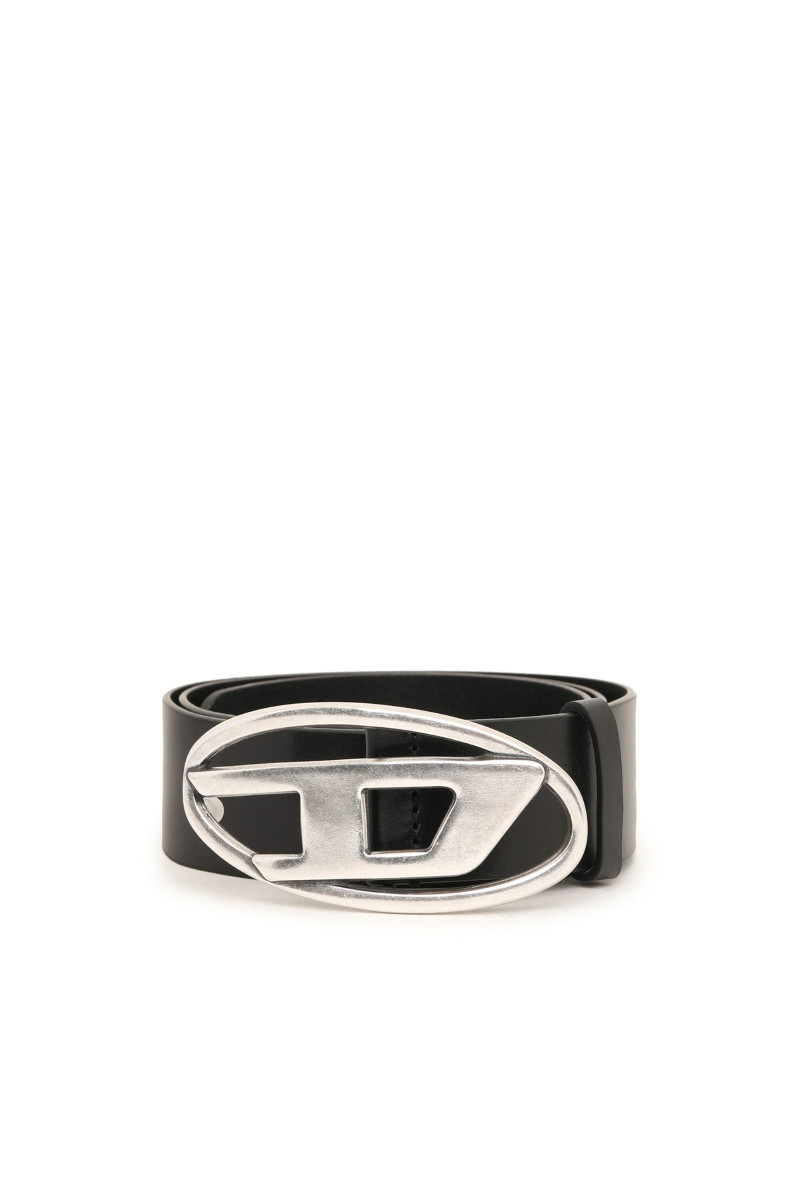 Opasok Diesel Oval D Logo B-1Dr Belt Black