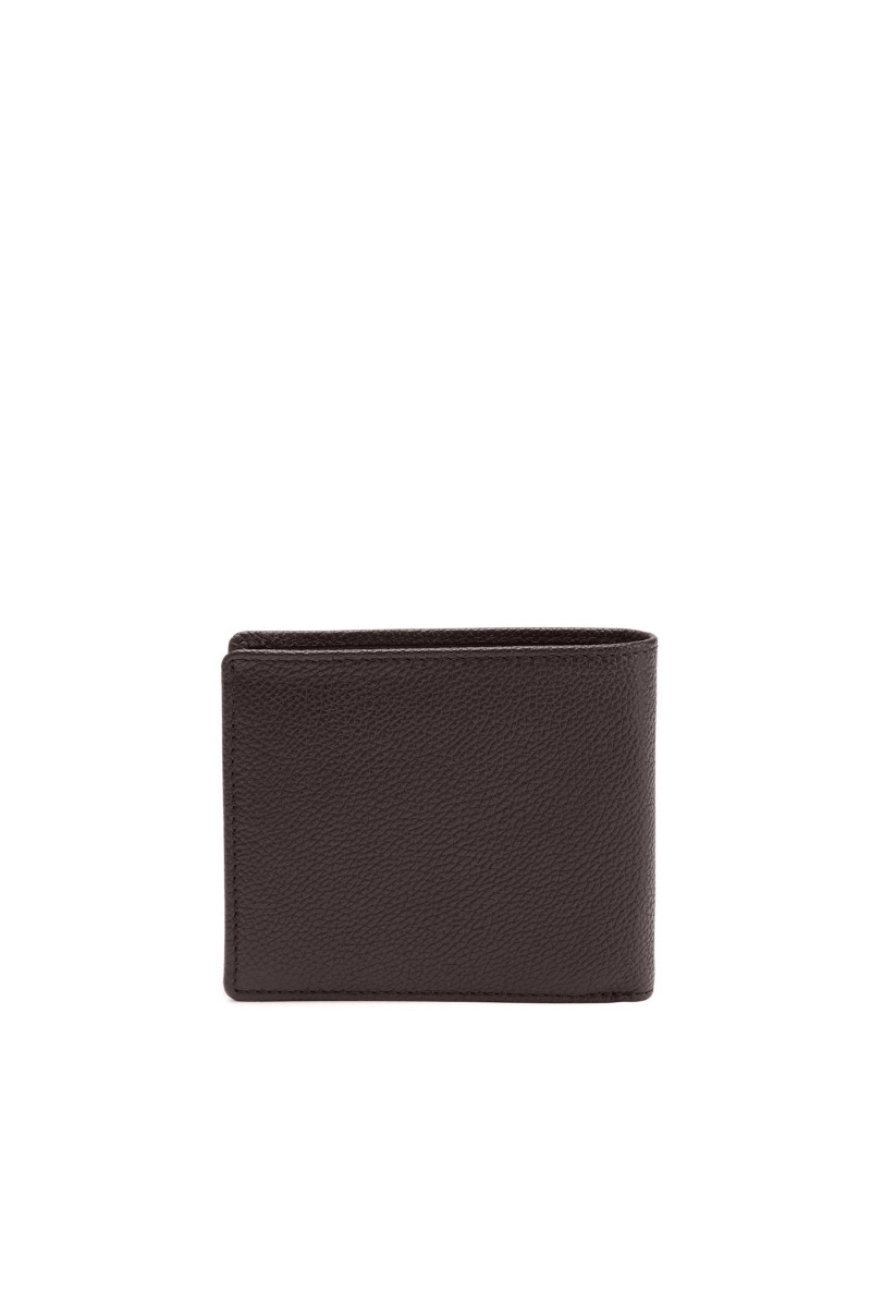 Peňaženka Diesel Hissu Evo Bi Fold Coin S Wallet Dark Brown