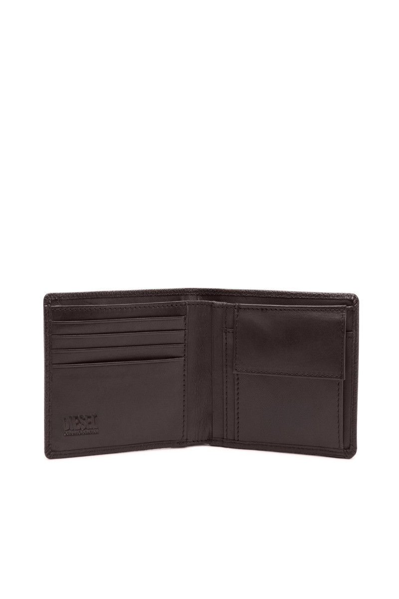 Peňaženka Diesel Hissu Evo Bi Fold Coin S Wallet Dark Brown