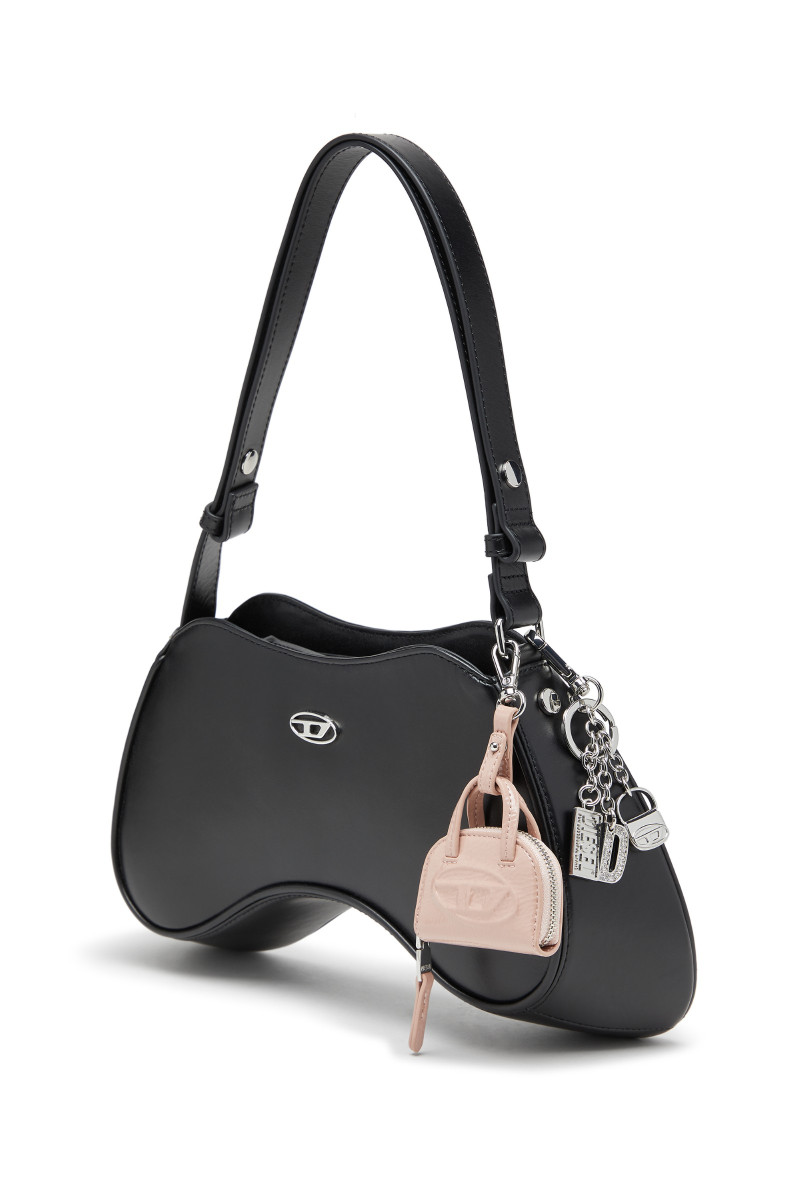Kabelka Diesel Play Shoulder Cross Bodybag Black