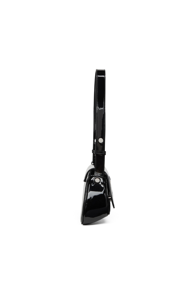 Kabelka Diesel Play Crossbody Shoulder Bag Black/Chromed