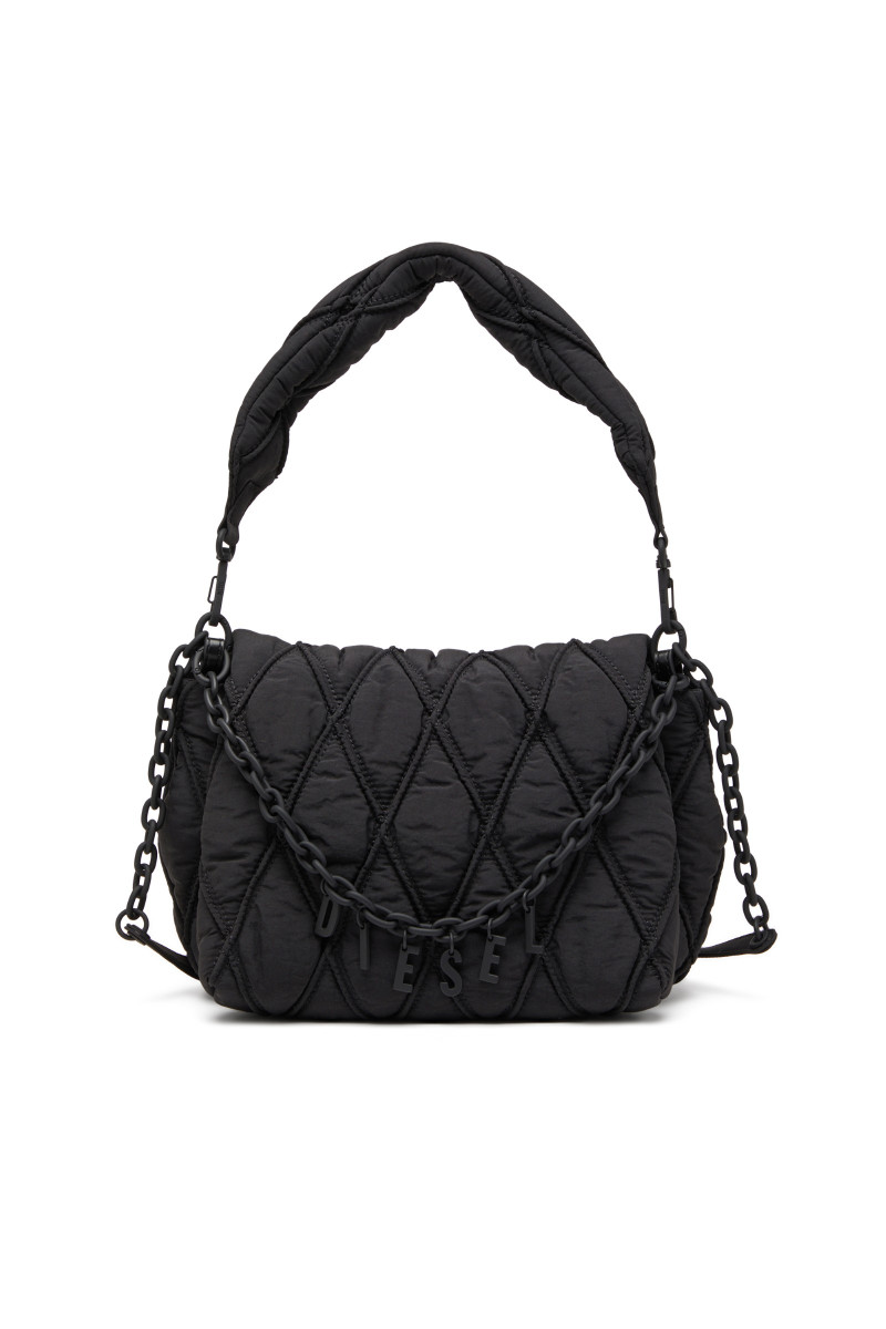 Levně Kabelka diesel charm-d shoulder m bag black
