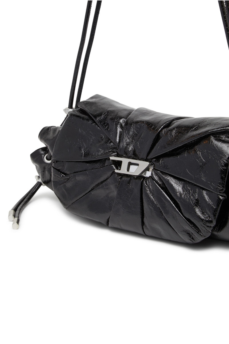 Kabelka Diesel Scrunch-D Shoulder S Bag Black