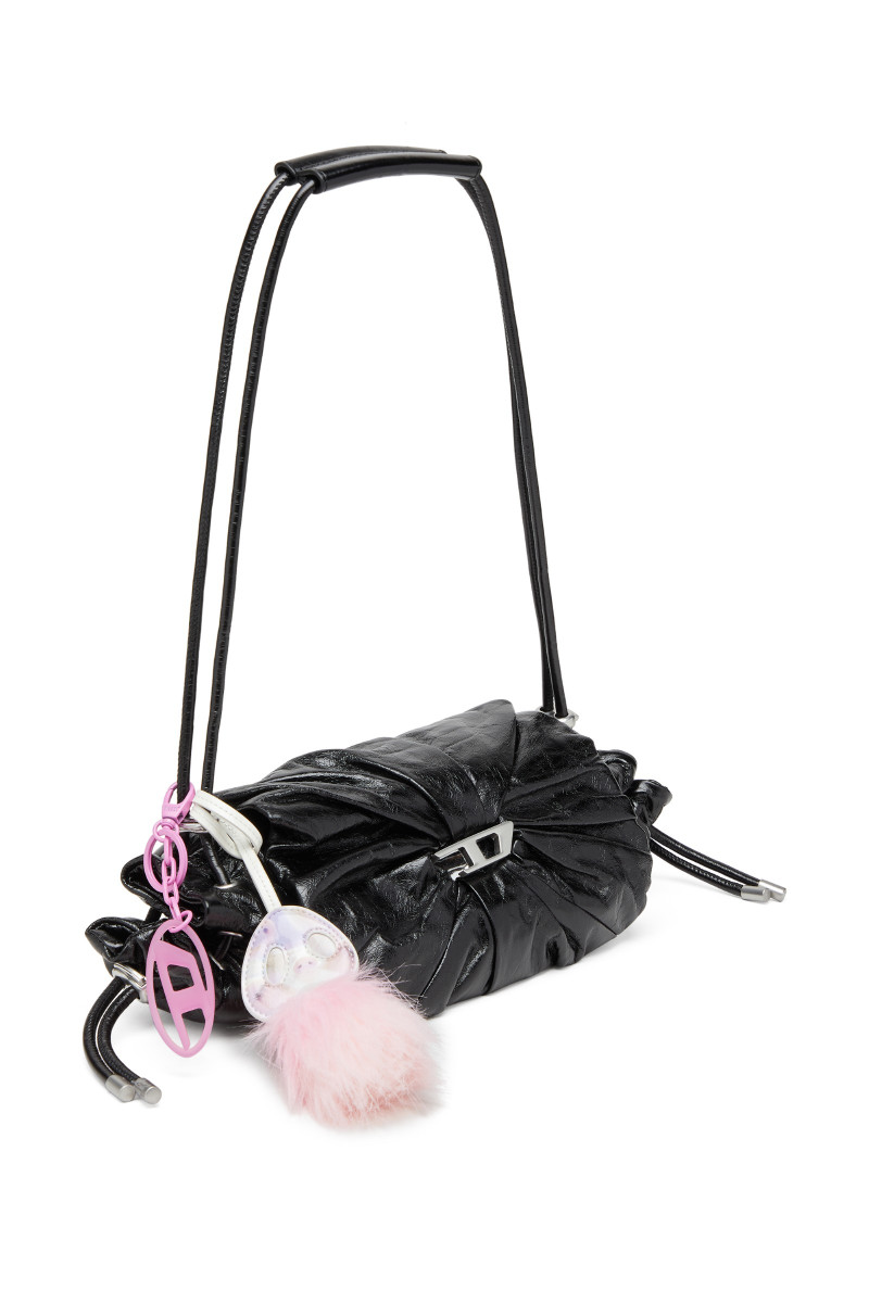 Kabelka Diesel Scrunch-D Shoulder S Bag Black