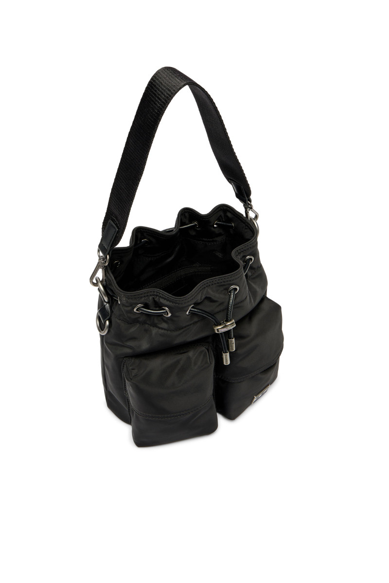 Taška Diesel Multi-Pkts Bucket X Shoulder Bag Black