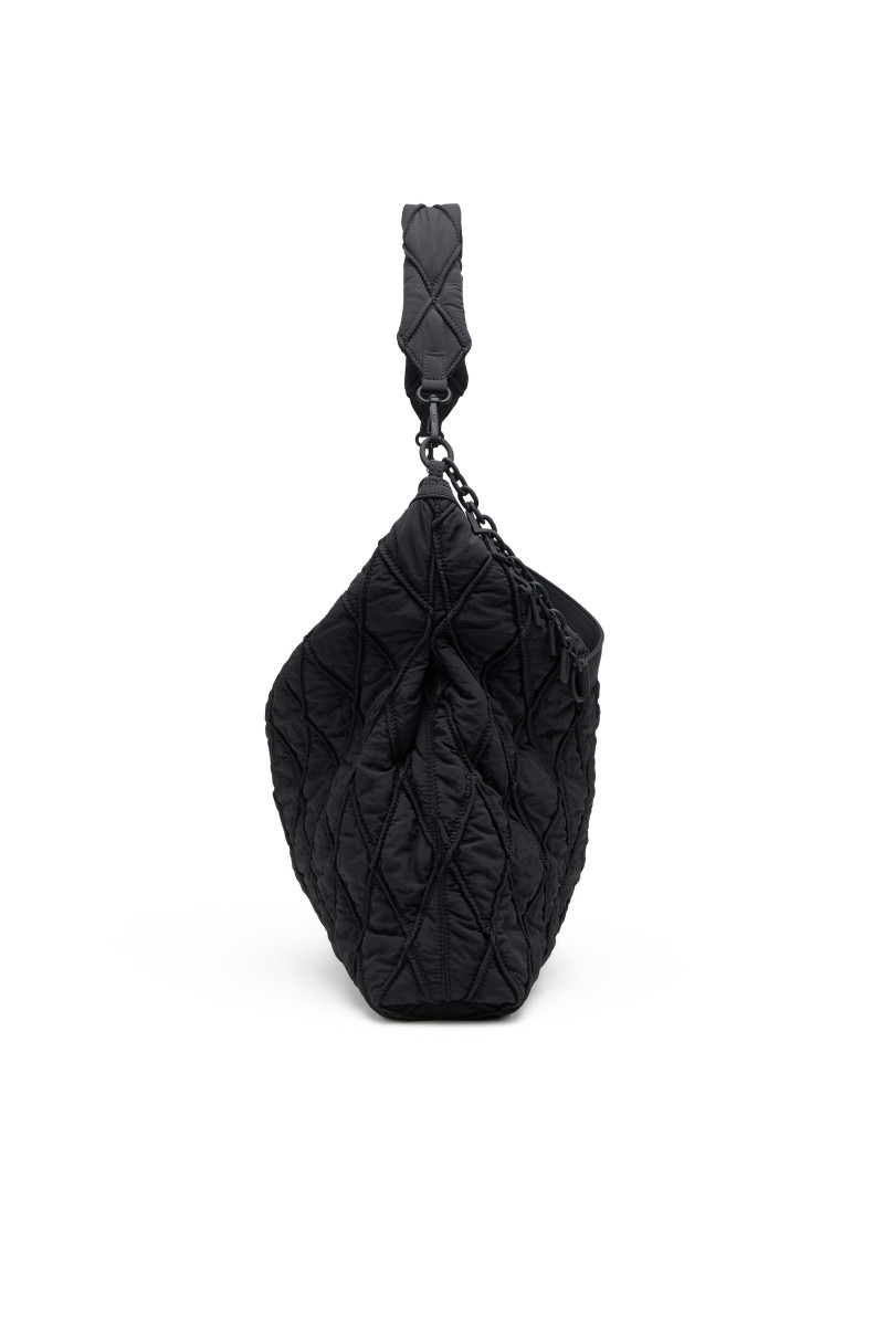 Kabelka Diesel Charm-D Hobo Shoulder Bag Black
