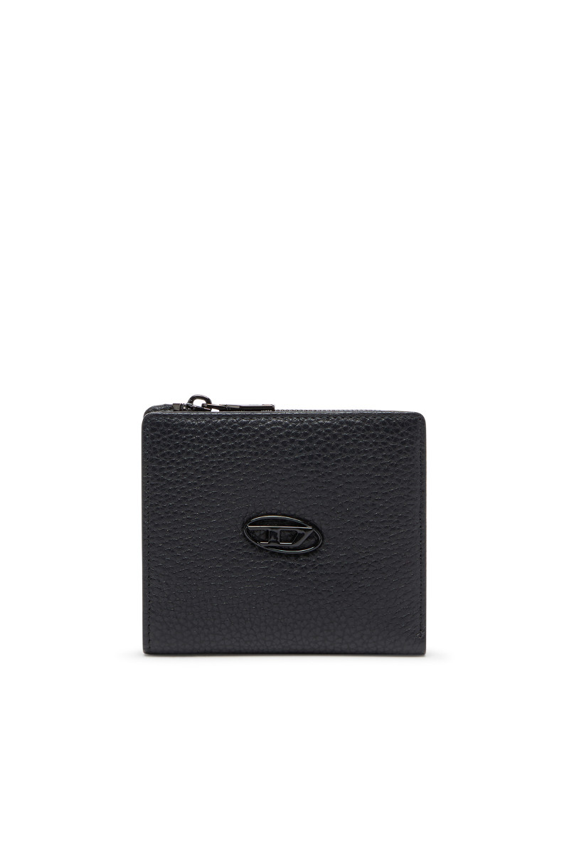 Pénztárca Diesel Hissu Evo Bi Fold Zip L Wallet Black