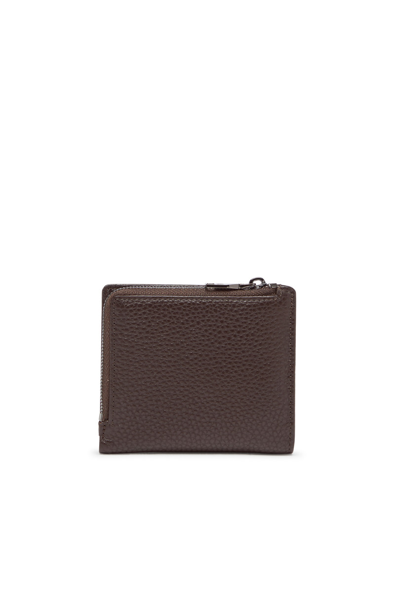 Peňaženka Diesel Hissu Evo Bi Fold Zip L Wallet Dark Brown