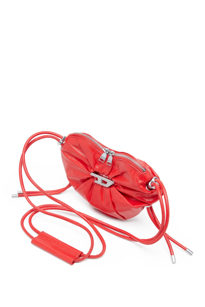 Kabelka Diesel Scrunch-D Heart Shoulder Bag Fiery Red