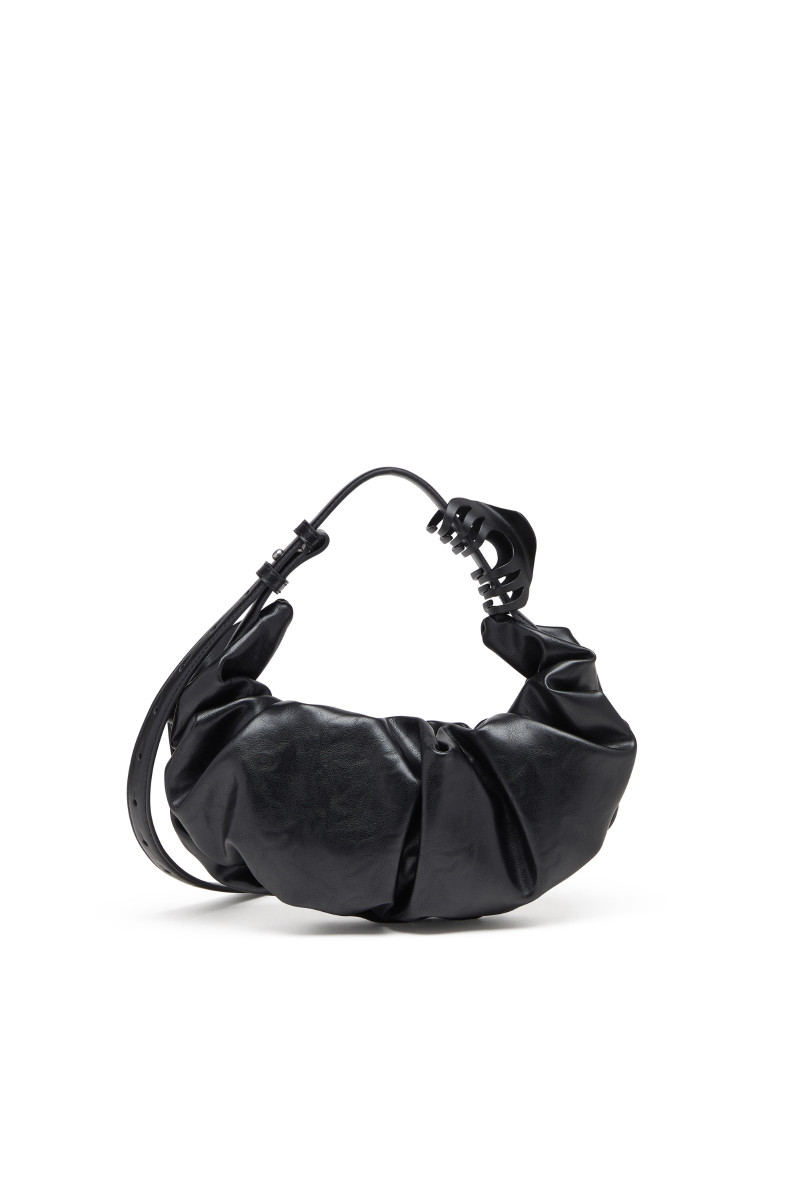 Kabelka Diesel Grab-D 2.0 Hobo S Shoulder Bag Black