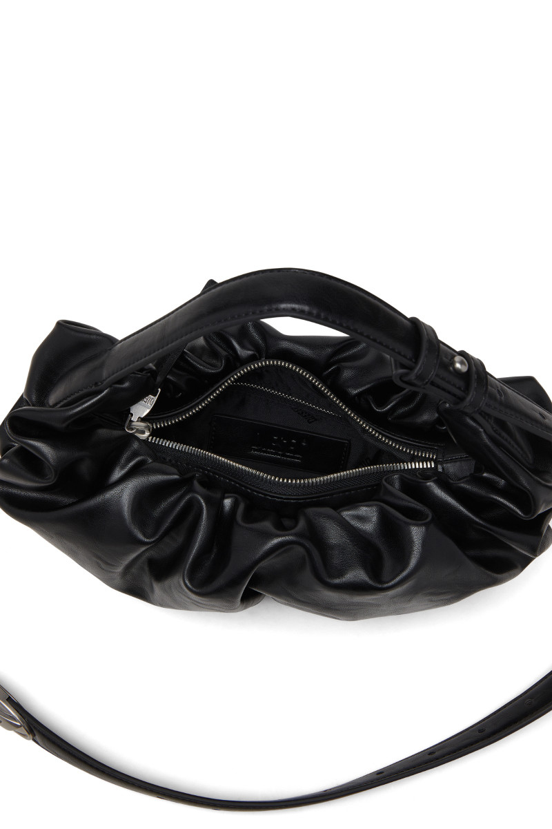 Kabelka Diesel Grab-D 2.0 Hobo S Shoulder Bag Black
