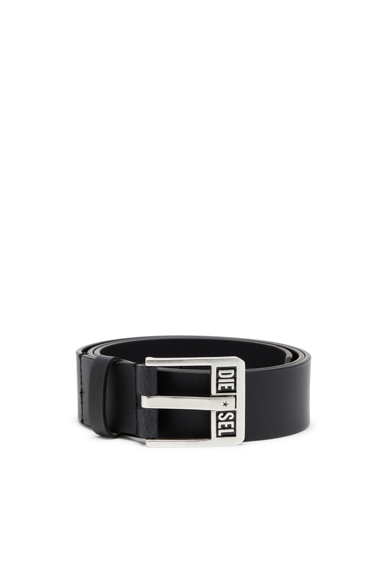 Öv Diesel Diesel Logo Bluestar Iii Belt Black/Argento America
