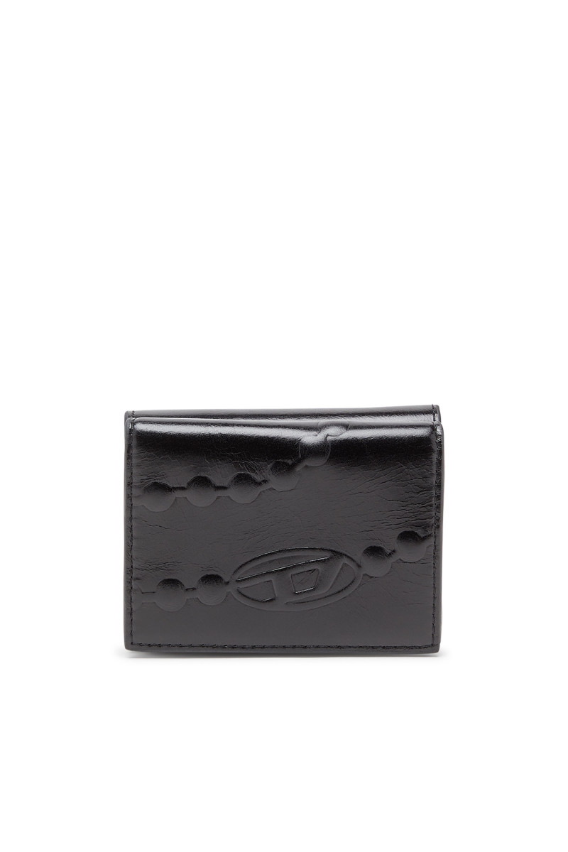 Peňaženka Diesel Pc Monogram Tri Fold Coin Xs Ii Wallet Black