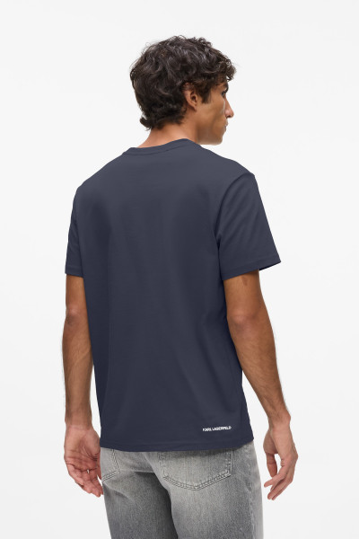 PÓLÓ KARL LAGERFELD KAMEO LOGO T-SHIRT - Kép 3