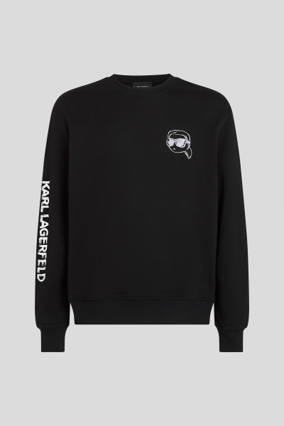 MELEGÍTŐ FELSŐ KARL LAGERFELD BIG IKON SWEATSHIRT - Kép 5