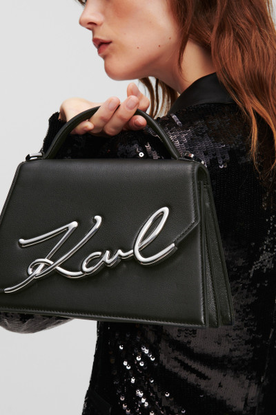 KABELKA KARL LAGERFELD K/SIGNATURE 2.0 MD CROSSBODY - Fotografie č. 2