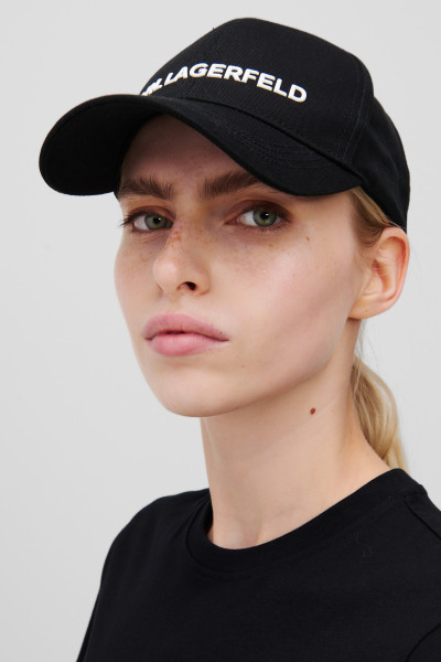 KŠILTOVKA KARL LAGERFELD K/ESSENTIAL CAP - Fotografie č. 2