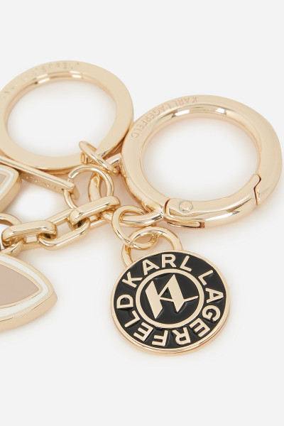 KLÍČENKA KARL LAGERFELD IKON CHOUP CHARM KEYCHAIN - Fotografie č. 3