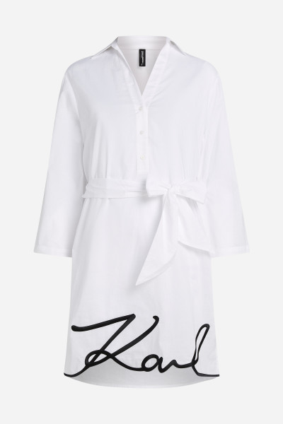 PLÁŽOVÉ OBLEČENÍ KARL LAGERFELD KARL DNA SIGNATURE BEACH DRESS - Fotografie č. 5
