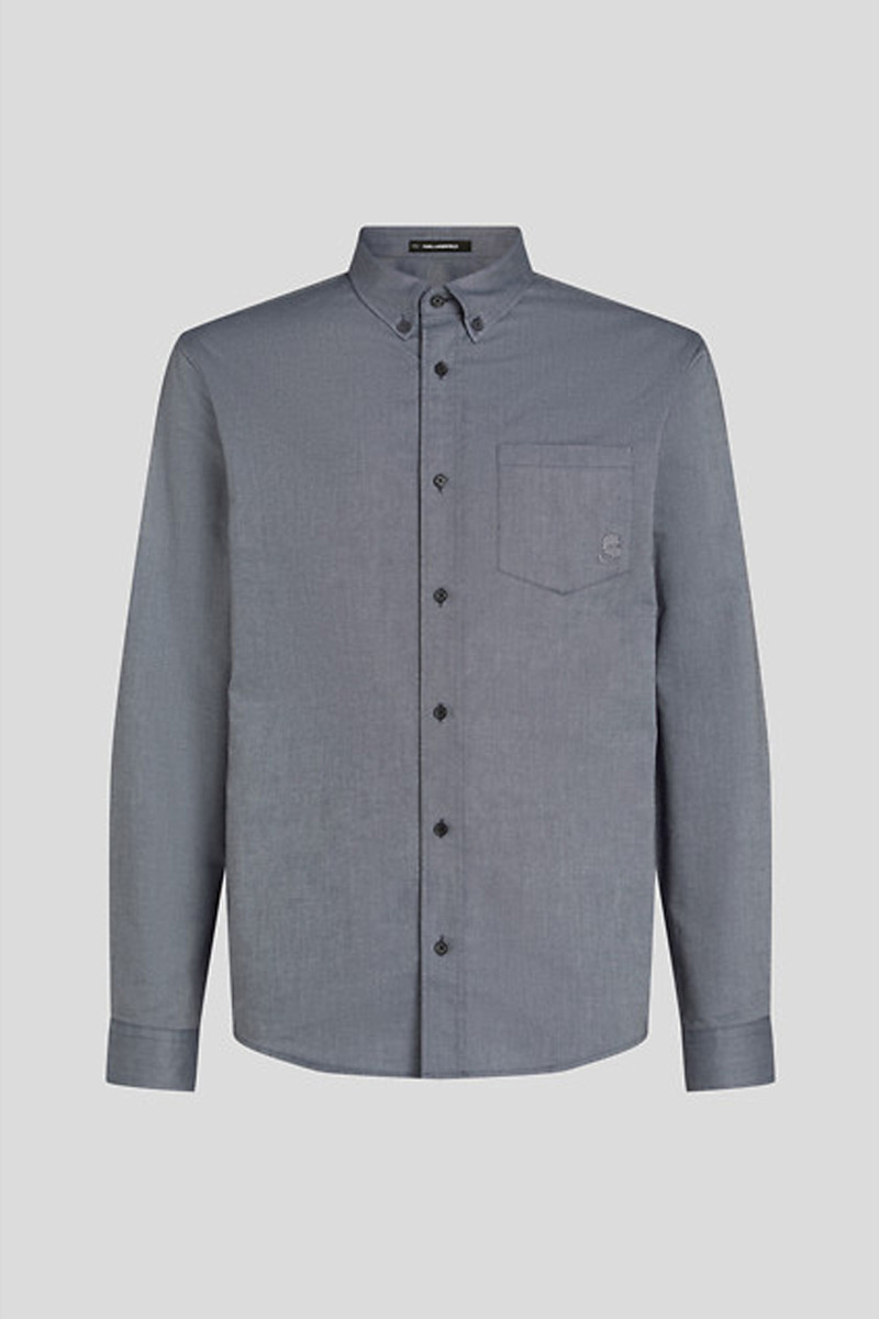 Levně Košile karl lagerfeld kameo shirt w/ pocket peacoat