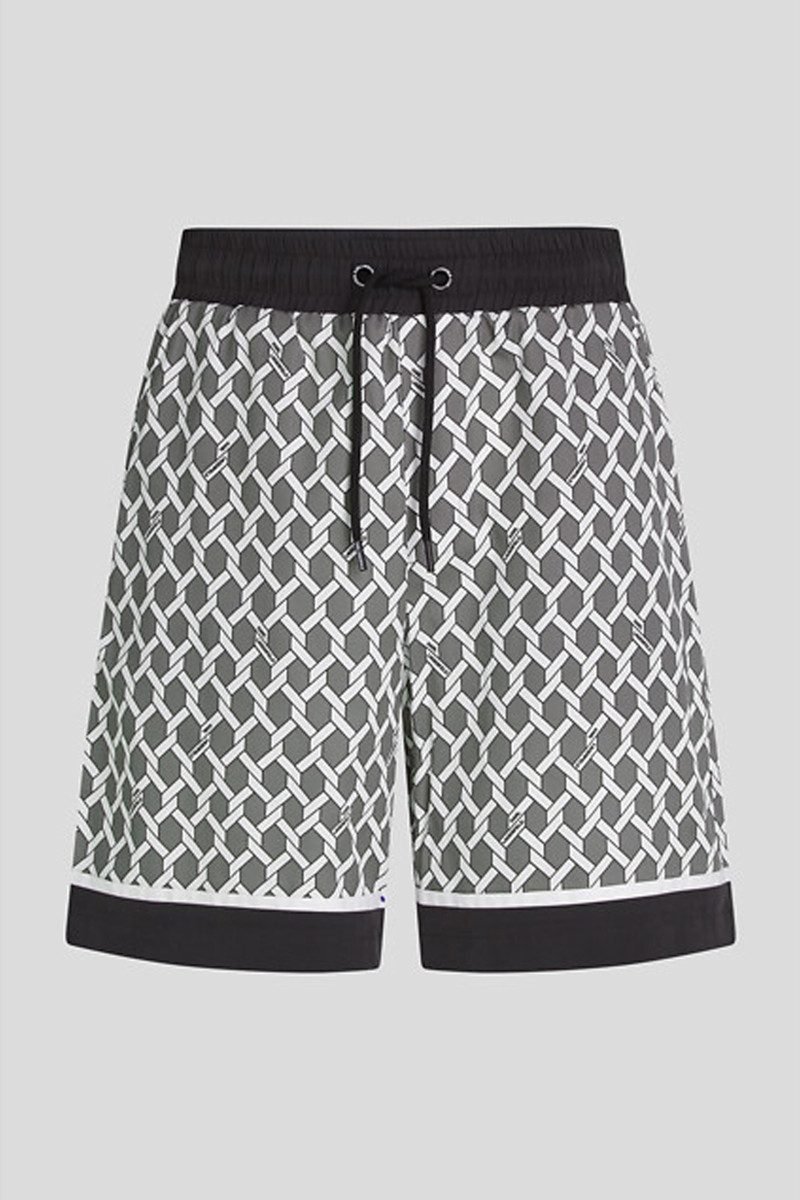 Šortky Karl Lagerfeld Rope Aop Shorts Sedona Sage