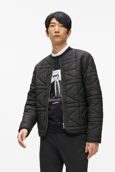 BUNDA KARL LAGERFELD LIGHTWEIGHT PACKABLE JACKET - Fotografie č. 1