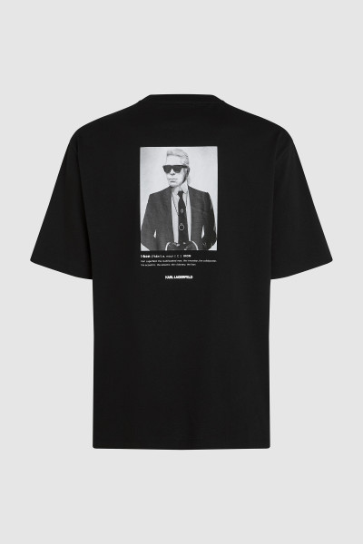 TRIČKO KARL LAGERFELD KARL ARTWORK T-SHIRT - Fotografie č. 6