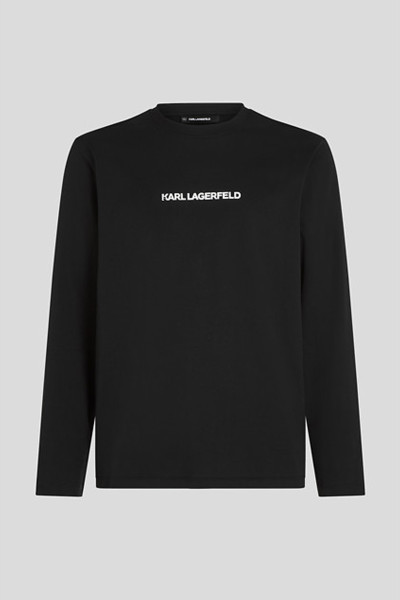 TRIČKO KARL LAGERFELD ESSENTIAL LS T-SHIRT - Fotografie č. 1