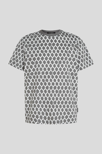 TRIČKO KARL LAGERFELD GEOMETRIC AOP T-SHIRT - Fotografie č. 1