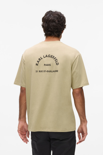 TRIČKO KARL LAGERFELD RSG BACK PRINT T-SHIRT - Fotografie č. 3