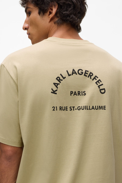 TRIČKO KARL LAGERFELD RSG BACK PRINT T-SHIRT - Fotografie č. 4