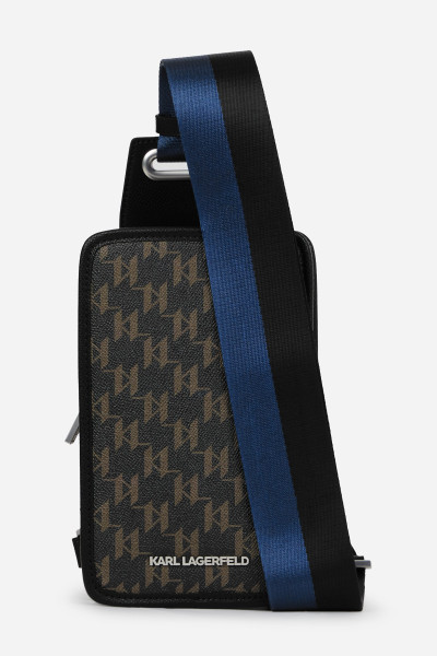 CROSSBODY KARL LAGERFELD K/MONOGRAM KANVAS SLINGBAG - Fotografia č. 1