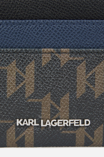 PÚZDRO NA PLATOBNÉ KARTY KARL LAGERFELD K/MONOGRAM KANVAS CARDHOLDER - Fotografia č. 4