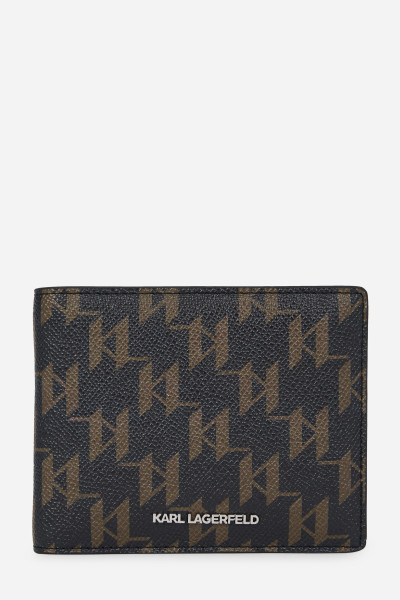 PÉNZTÁRCA KARL LAGERFELD K/MONOGRAM KANVAS WALLET - Kép 1
