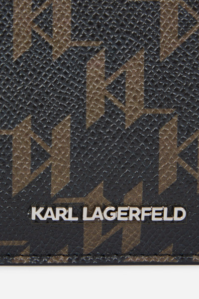 PÉNZTÁRCA KARL LAGERFELD K/MONOGRAM KANVAS WALLET - Kép 4