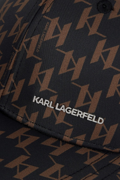 SAPKA KARL LAGERFELD K/ESSENTIAL MONOGRAM CAP - Kép 5