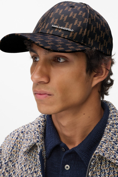SAPKA KARL LAGERFELD K/ESSENTIAL MONOGRAM CAP - Kép 2