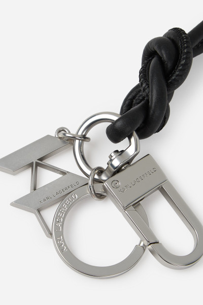 KLÍČENKA KARL LAGERFELD K/MONOGRAM KNOT KEYCHAIN - Fotografie č. 3