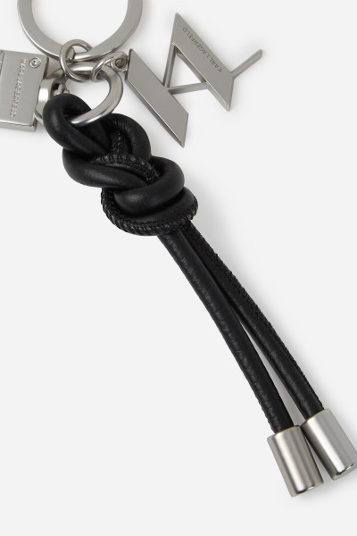 KLÍČENKA KARL LAGERFELD K/MONOGRAM KNOT KEYCHAIN - Fotografie č. 4