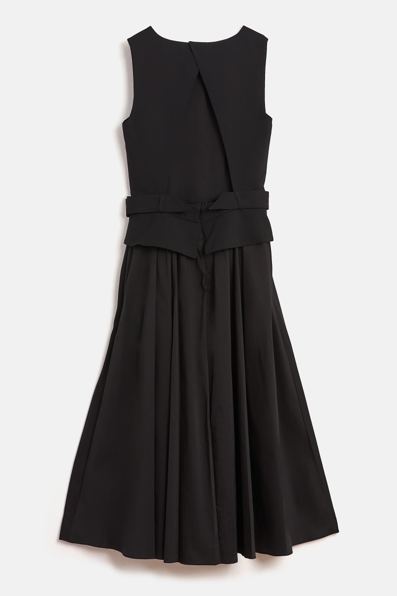 Šaty Karl Lagerfeld Belt Detail Dress Black