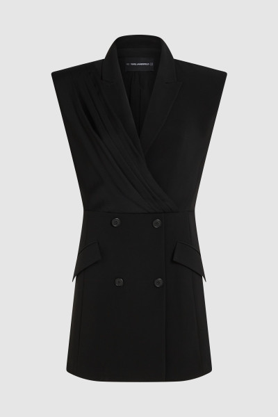 ŠATY KARL LAGERFELD FASHION BLAZER DRESS - Fotografie č. 5