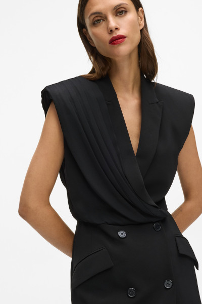 ŠATY KARL LAGERFELD FASHION BLAZER DRESS - Fotografie č. 4