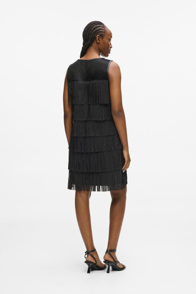 ŠATY KARL LAGERFELD FRINGE DRESS - Fotografie č. 3