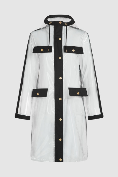 KABÁT KARL LAGERFELD CLEAR FASHION RAINCOAT - Fotografie č. 5