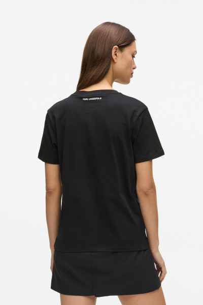 PÓLÓ KARL LAGERFELD PORTRAIT T-SHIRT - Kép 3