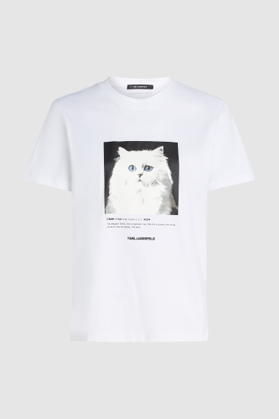 PÓLÓ KARL LAGERFELD PORTRAIT T-SHIRT - Kép 5